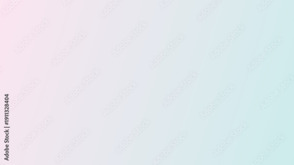 Fototapeta premium Calm Pastel Light Gradient Background in Pink and Aqua