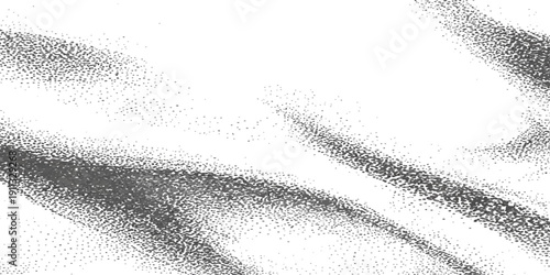 Abstract black and white grunge background with a textured winter pattern of frozen ice frost and liquid water drops on an old paper wallpaper design