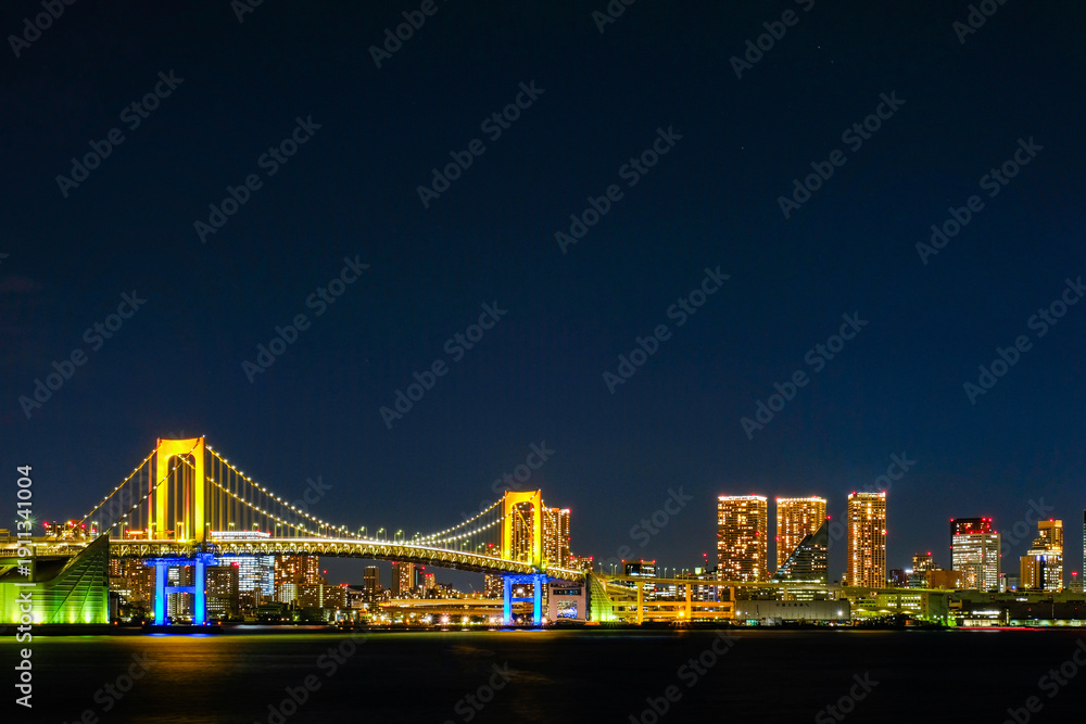 Fototapeta premium 東京 ベイエリア 夜景