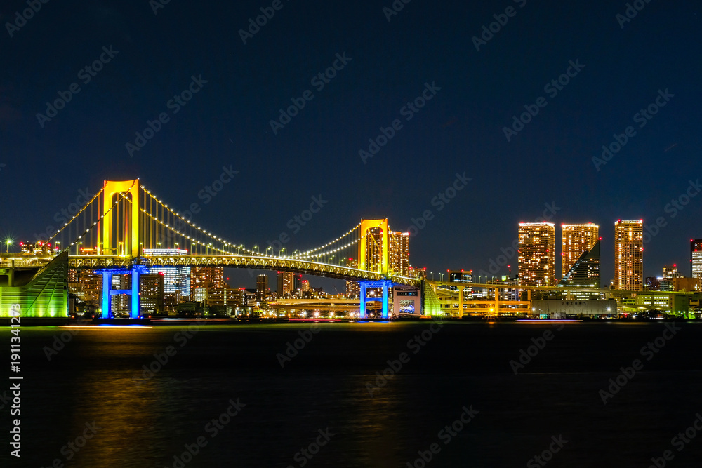 Obraz premium 東京 ベイエリア 夜景