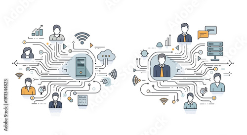 Digital Network Connections and Human Interaction.