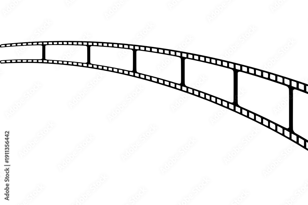 Fototapeta premium Simple Film Strip Design