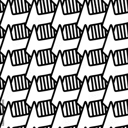 seamless abstract geometric pattern. hand drawn background.