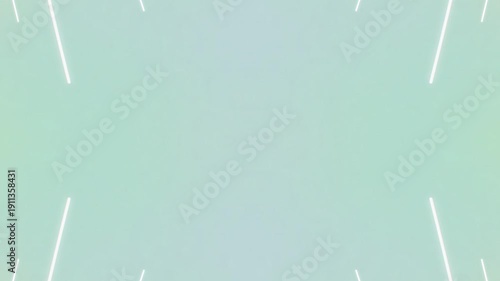 Pixelated Green Background with White Lines.