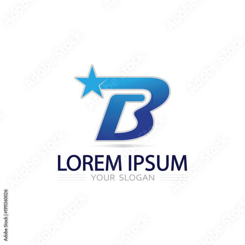 Free Download Luxury Letter B Logo Photo Design For Premium Branding Elegant Modern Visual Identity - GFXLoad