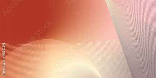 Red and pink  orange abstract shape grainy gradient background with black backdrop and noisy texture for wide banner poster and header design
