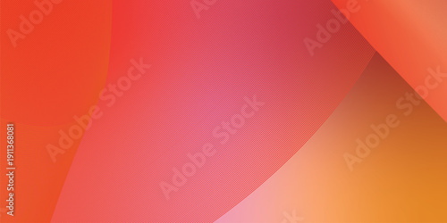 Red and pink abstract shape grainy gradient background with black backdrop and noisy texture for wide banner poster and header design
