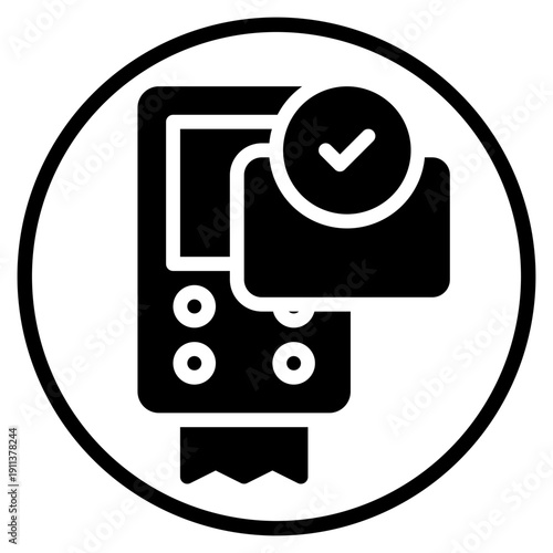 card payment glyph icon