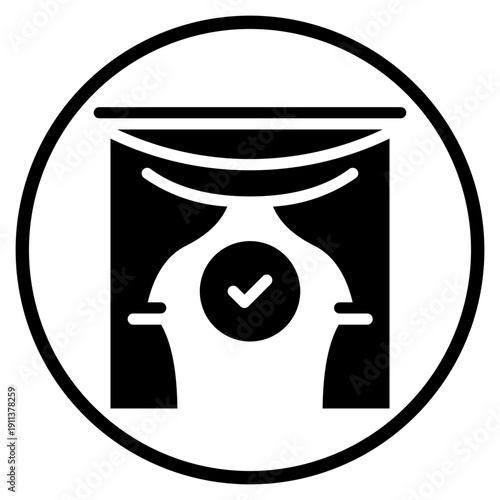 cinema glyph icon