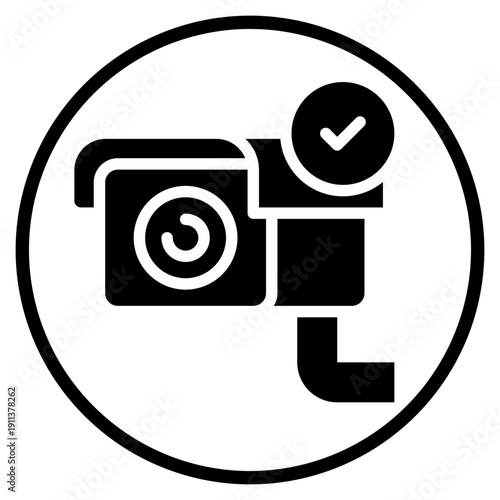 cctv glyph icon