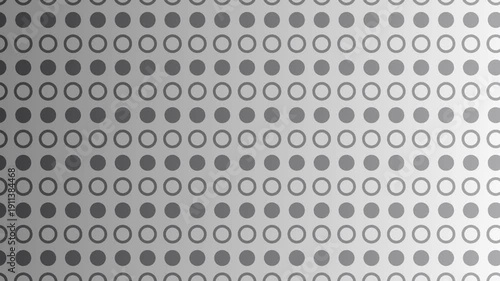 The metal perforated surface or panel moves randomly in different directions.