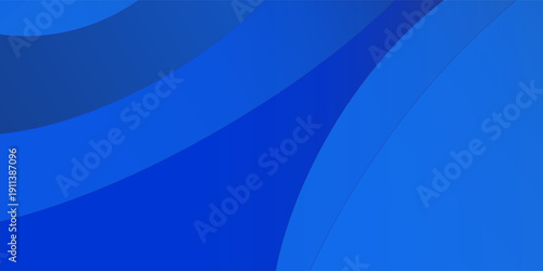 Modern background template with light blue and blue gradient, circle effect, suitable for background, wallpaper, home screen, theme. vector illustration