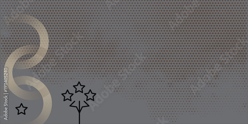 Abstract dotted equalizer background
