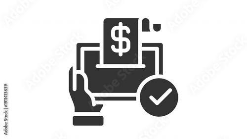 Animated payment icon