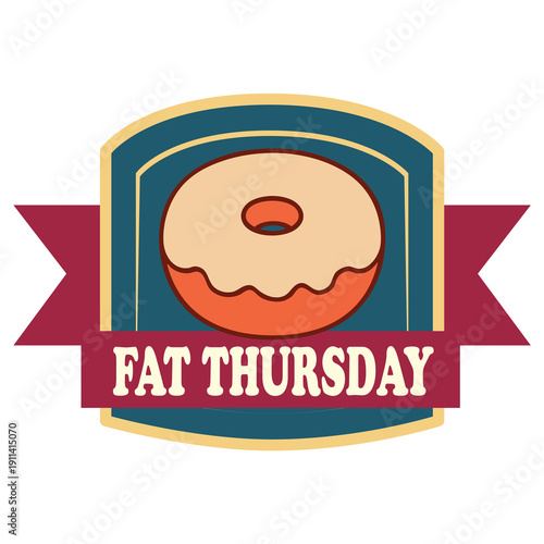 Original sticker - Fat Thursday