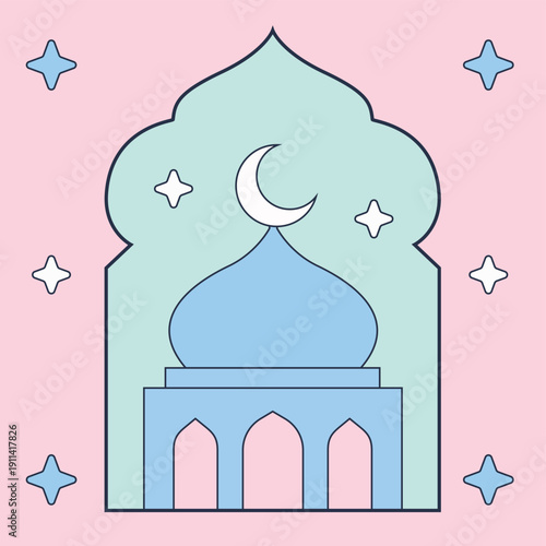 Eid_Mubarak Vector_element_BRQ