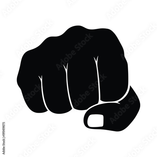 Fist symbolizing strength and power