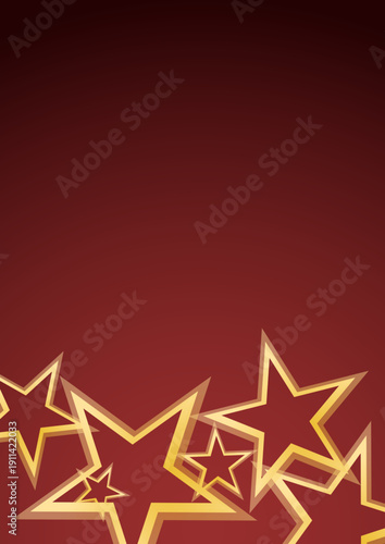 Weihnachtlicher Hintergrund mit Sternen