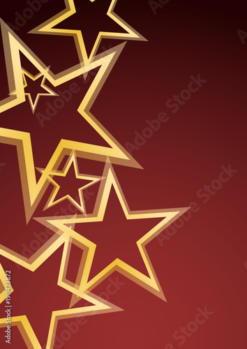 Weihnachtlicher Hintergrund mit Sternen