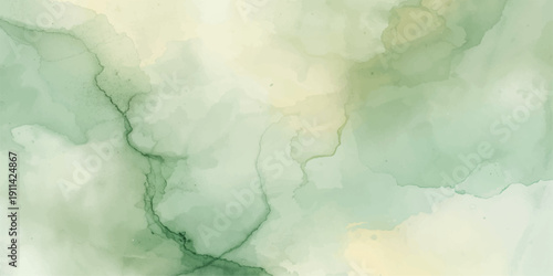 Vintage hand painted abstract watercolor background with aged paper texture and an antique atlas pattern featuring a world map illustration in retro grunge style