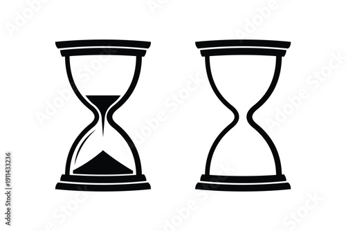 hourglass vector illustration png. Sand watch icon set. Hourglass symbol. vector illustration
