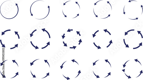 Refresh Reload Icon Black Circular Arrow Update Symbol