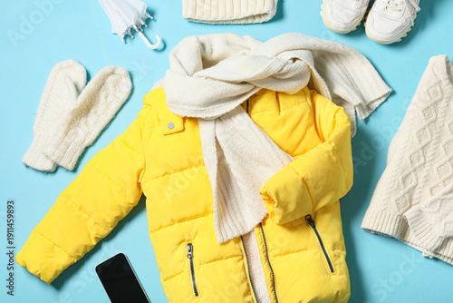 Children's puffer jacket wi...