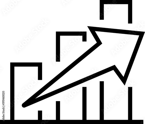 Finance and business line icons collection. Big UI icon set in a flat design. Thin outline icons pack. Vector illustration 