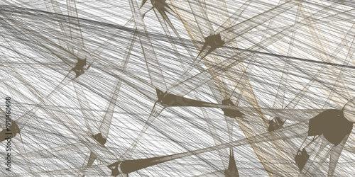 Gold Hexagon Grid Pattern, Seamless White Background, Abstract Geometric Design, High-Resolution Image, honeycomb cells of cardboard stiffening rib background Abstract background of colorful lag1239