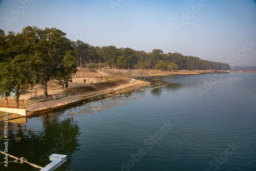 view of the river in the city