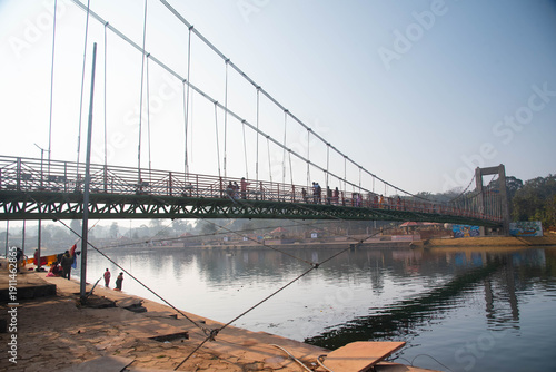 bridge over the river