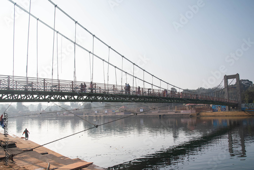 bridge over the river