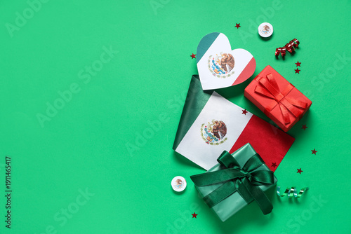 Composition with Mexican fl...