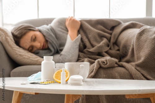 Different flu medications w...