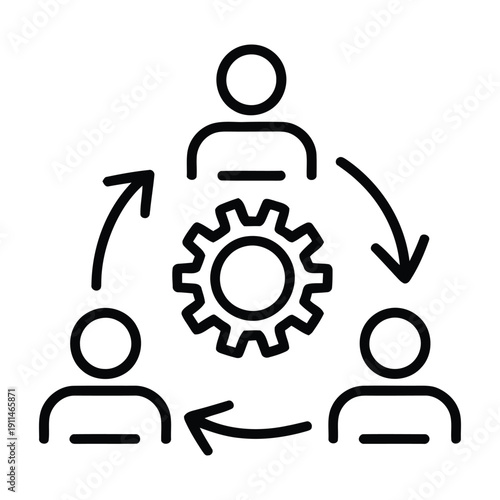 Collaborative teamwork and continuous improvement through communication and feedback loops