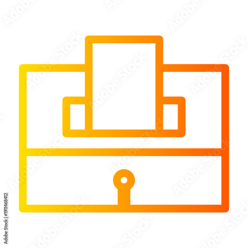 democracy gradient icon