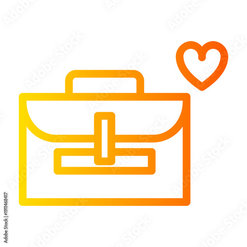 decent jobs gradient icon