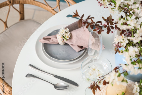 Elegant table setting with ...