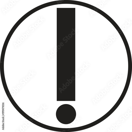 Spam Icon | Operator Manual | Online Web Fonts | Exclamation Mark