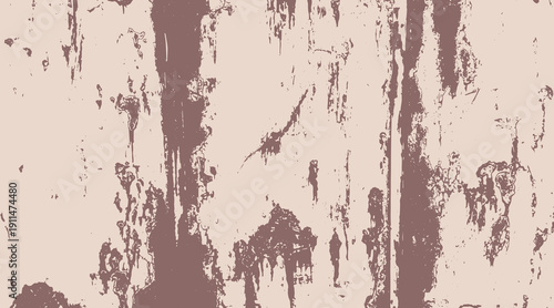 Wallpaper Mural 13-14. Surface texture vector image of corroded steel plates with traces of time - illustration. Torontodigital.ca