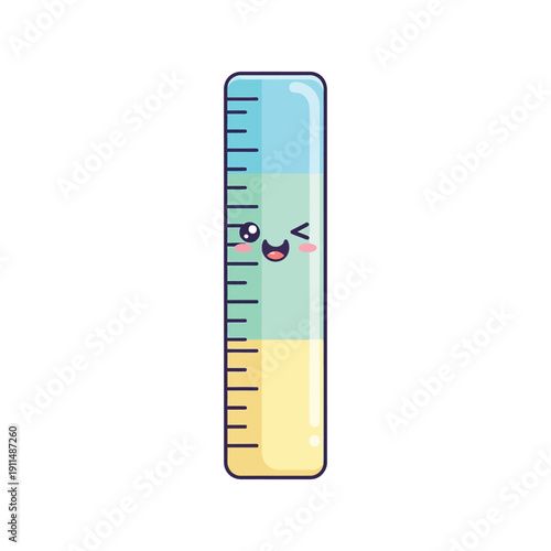 A cartoon thermometer with a smiling face is shown on a white background.
