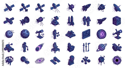 Creative Professional Activity Icon Set Showing Different Occupations Jobs and Work Professions Collection