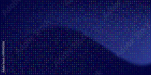 Dots creates futuristic corporate backdrop for AI and financial technology concepts. success analytics research. Randomus effect