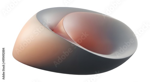 Abstract Geometric Object with Smooth Gradient