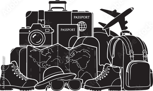 Travel essentials and luggage for adventure seekers abroad always