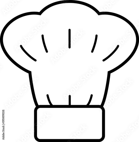 コック帽のアイコン