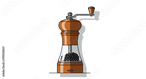 Flying Salami Slices and Cubes Illustration