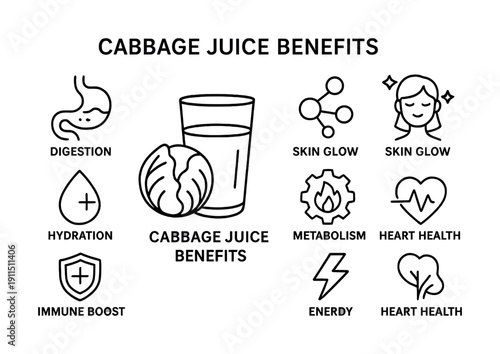 Cabbage juice benefits: digestion, hydration, heart health, skin glow, metabolism