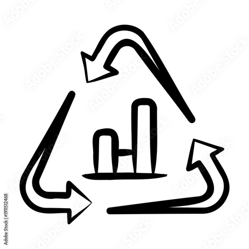 Contingency Plan Icon - Handdrawn