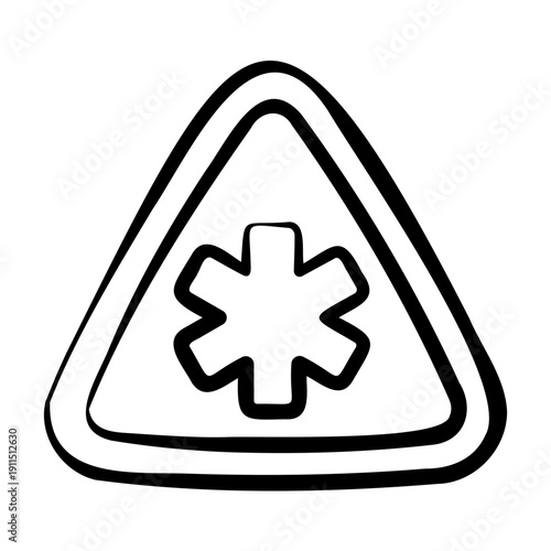 Triage Icon - Handdrawn